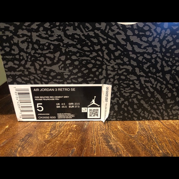 Kids air Jordan retro 3 - Picture 5 of 6